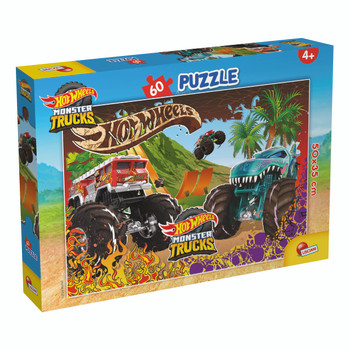 Hot Wheels puzzle plus 60