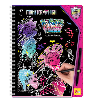 Monster High knjiga za crtanje čudovišni prijatelji zauvijek