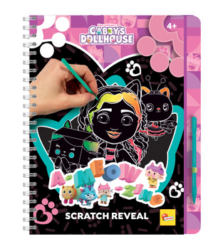 Gabby's Dollhouse čarobna knjiga A-meow-zing (12 display)