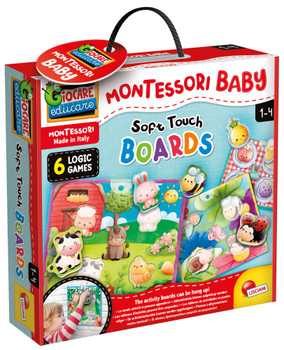 Montessori Baby soft touch slagalice