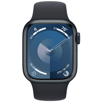 Apple Pametni sat, 1.69 LTPO OLED zaslon, vodootporan BT, WiFi - Watch Series 9 GPS 41mm Midnight