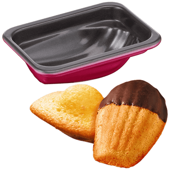 Tefal Kalup za madeline, 3 kom., CreaBake - J30799904