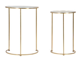 Stol Glam Simply Coppia Cm Ø 44,5x63-34,5x56,5