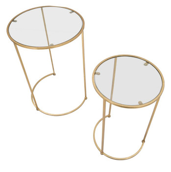 Stol Glam Simply Coppia Cm Ø 44,5x63-34,5x56,5