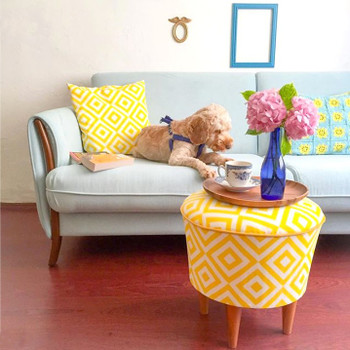 Pouffe Sunce - žuto