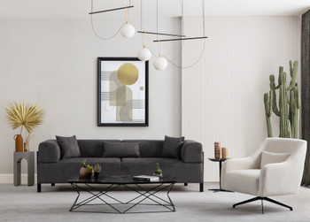 Sofa s 3 sjedala Gio 3 sjedala - antracit
