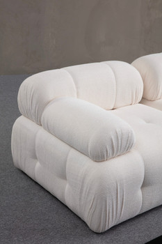 Sofa s 3 sjedala Petite 3 - Bijela
