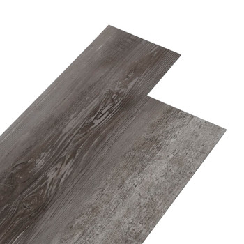 Podne obloge od PVC-a 4,46 m² 3 mm prugasta boja drva