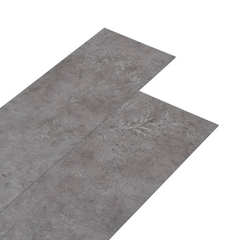 Podne obloge od PVC-a 5,02 m² 2 mm samoljepljive boja betona
