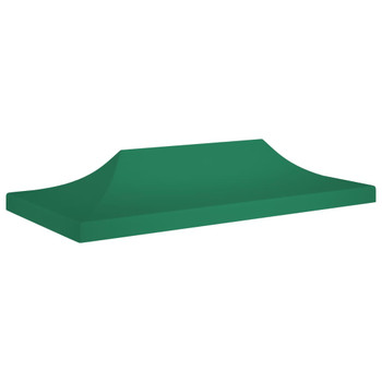 Krov za šator za zabave 6 x 3 m zeleni 270 g/m²