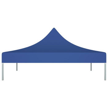 Krov za šator za zabave 2 x 2 m plavi 270 g/m²