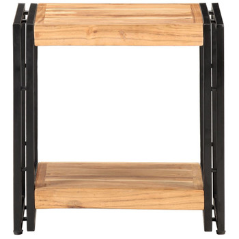 Bočni stolić 40 x 30 x 40 cm od masivnog bagremovog drva