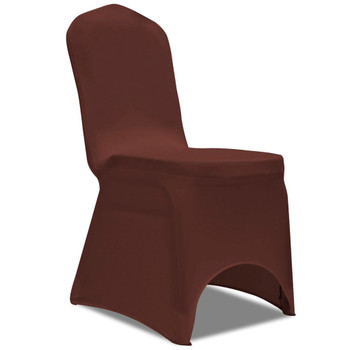 Rastezljive navlake za stolice 4 kom SmeÄ‘a boja