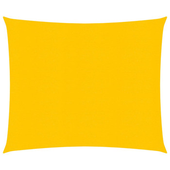 Jedro za zaštitu od sunca 160 g/m² žuto 3 x 3 m HDPE