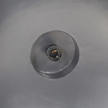 Industrijska viseća svjetiljka 42 cm siva E27