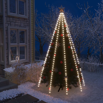 Mrežasta svjetla za božićno drvce 400 LED hladna bijela 400 cm