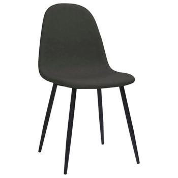 Blagovaonske stolice od umjetne kože 6 kom crne 3075049