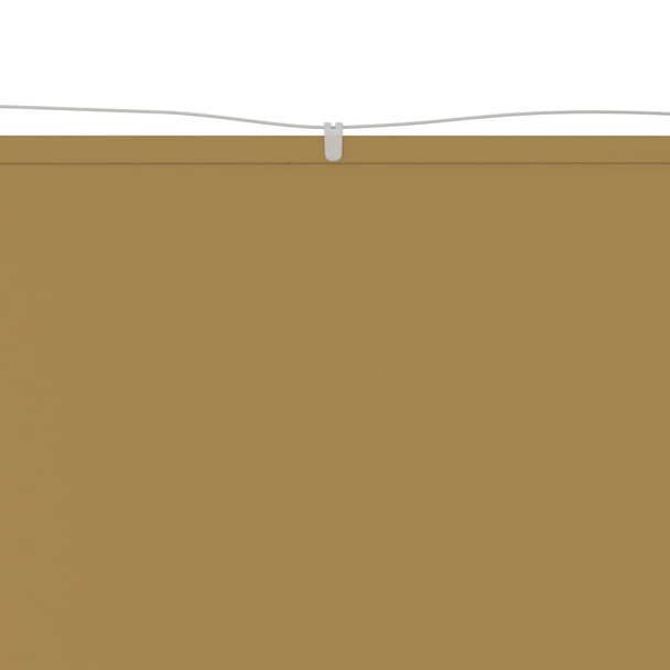 Okomita tenda bež 180 x 1000 cm od tkanine Oxford 148274