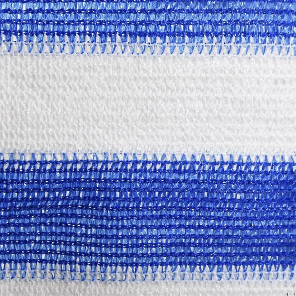 Balkonski zastor plavo-bijeli 75 x 300 cm HDPE 310884