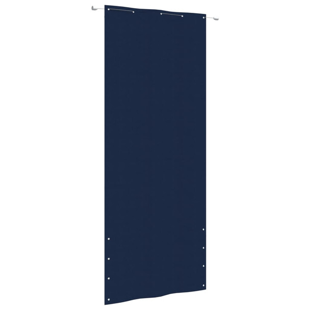 Balkonski zastor plavi 100 x 240 cm od tkanine Oxford 148534