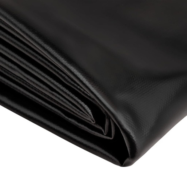 Obloga za ribnjak crna 8 x 1 m PVC 1 mm 148955