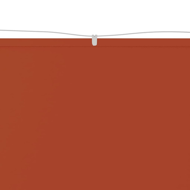 Okomita tenda terakota 180 x 600 cm od tkanine Oxford 148370
