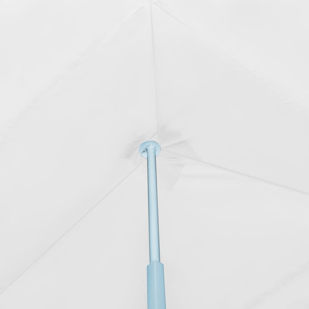 Sklopivi šator za zabave s 5 bočnih zidova 3 x 9 m bijeli 48873