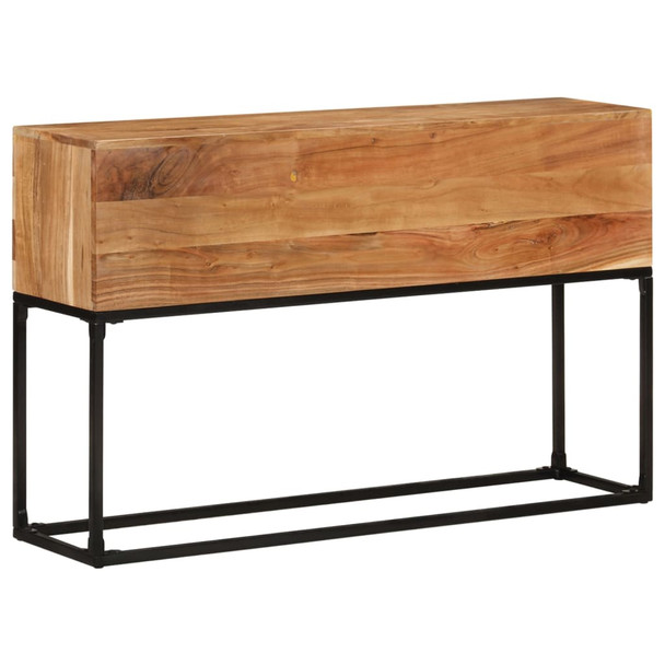 Konzolni stol 120 x 30 x 75 cm od masivnog bagremovog drva 320821
