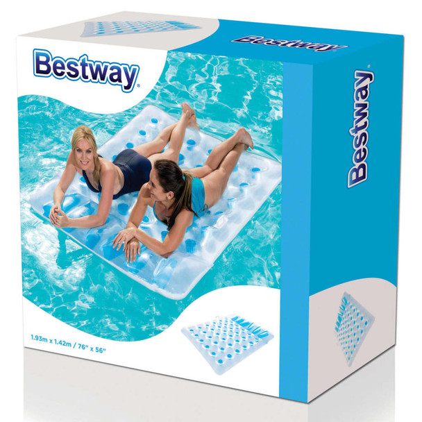 Bestway Dupli Madrac na Napuhavanje za Bazen 43055 91253