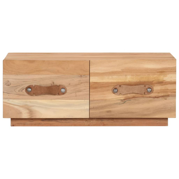 Stolić za kavu 90 x 50 x 35 cm od masivnog obnovljenog drva 287890