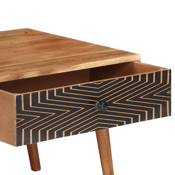 Stolić za kavu 100 x 50 x 39 cm od masivnog drva bagrema 322666