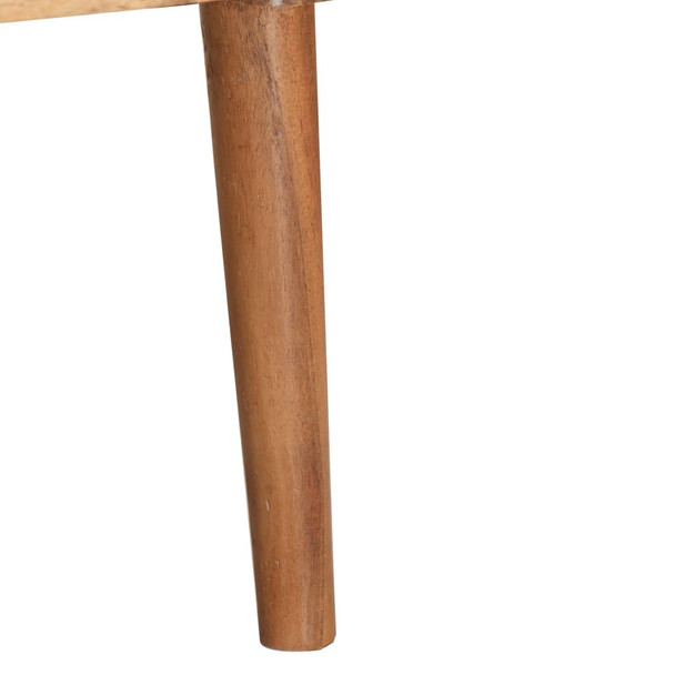 Stolić za kavu 100 x 50 x 39 cm od masivnog drva bagrema 322666