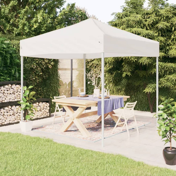 Sklopivi šator za zabave bijeli 3 x 3 m 93517