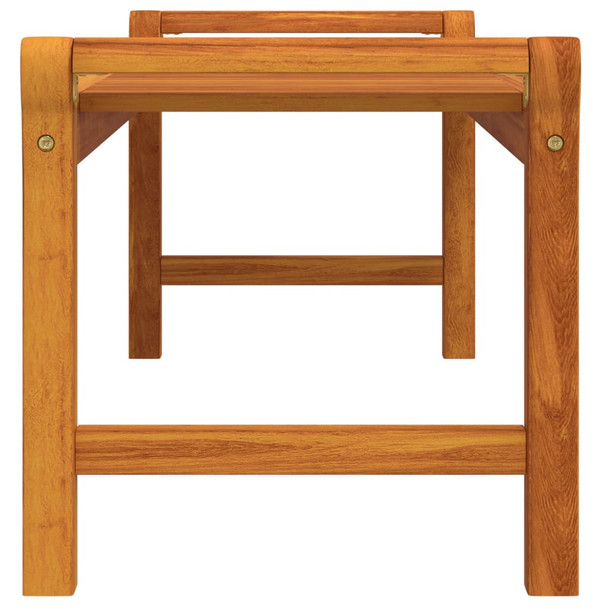 Stolić za kavu 100 x 50 x 50 cm od masivnog drva bagrema 312136