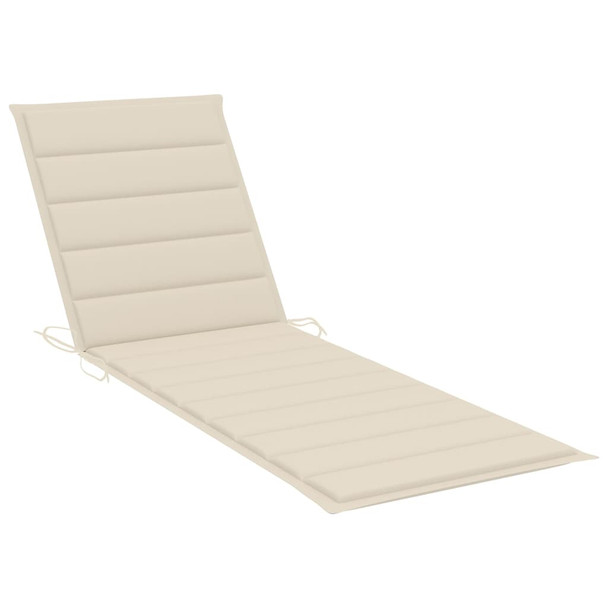 Ležaljka za sunčanje za dvije osobe od bambusa s jastucima 3063947