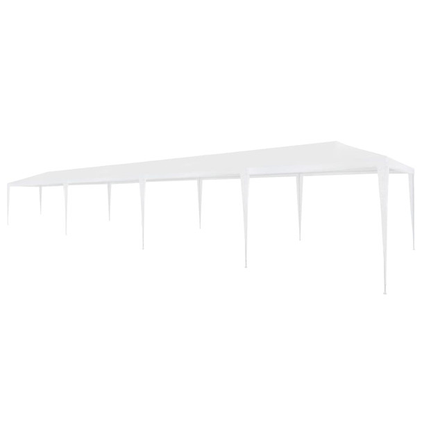 Šator za zabave od PE-a 3 x 12 m bijeli 45081