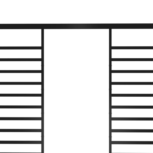 Sjenica s pomičnim krovom 3 x 4 x 2,3 m smeđesiva 180 g/m² 313624