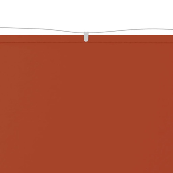 Okomita tenda terakota 250 x 420 cm od tkanine Oxford 148383