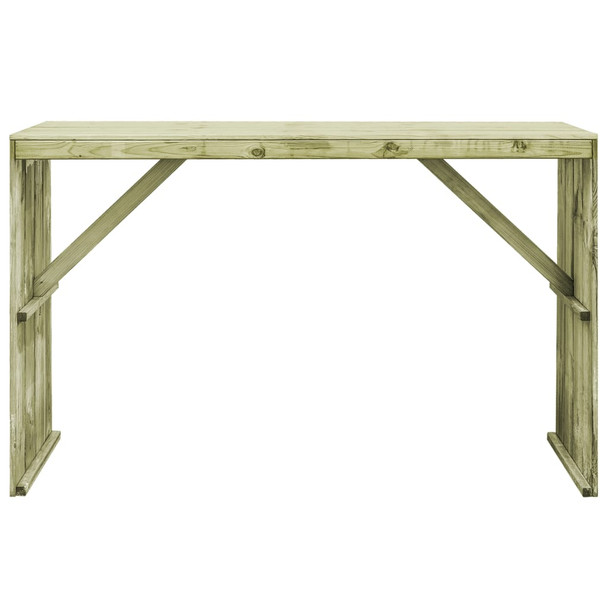 Barski stol od impregnirane borovine 170 x 60 x 110 cm 44902