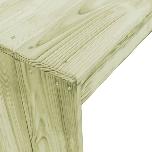Barski stol od impregnirane borovine 170 x 60 x 110 cm 44902