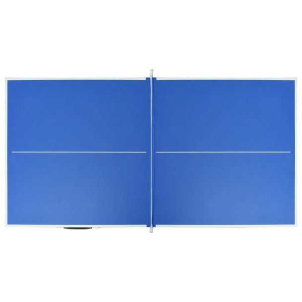 Stol za stolni tenis s mrežom 152 x 76 x 66 cm plavi 91946