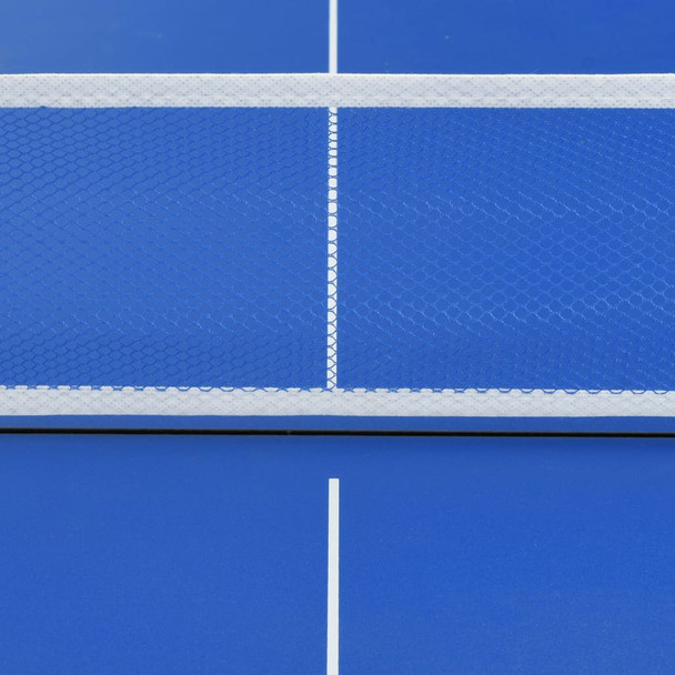 Stol za stolni tenis s mrežom 152 x 76 x 66 cm plavi 91946
