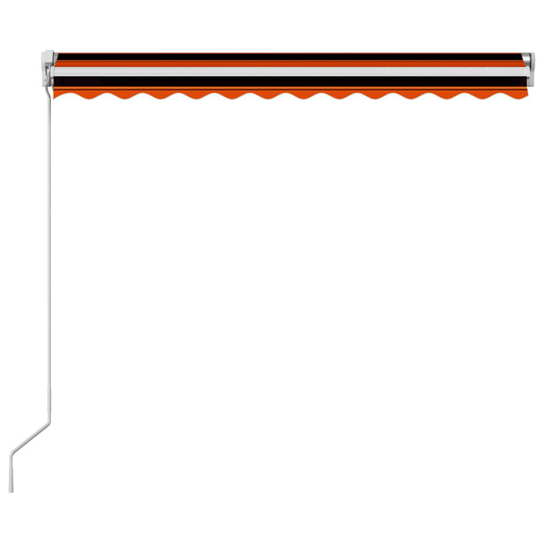 Tenda na ručno uvlačenje 300 x 250 cm narančasto-smeđa 3051198