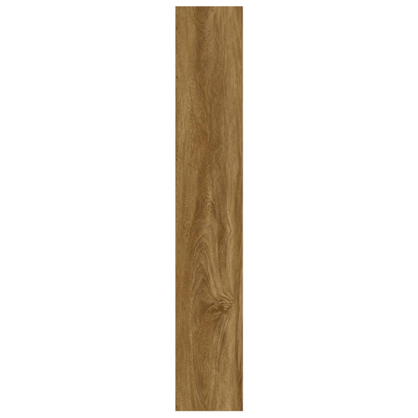 Zidne ploče s izgledom drva smeđe od PVC-a 2,06 m² 351816