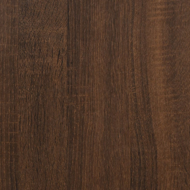 Kupaonski ormarić boja smeđeg hrasta 60x32x53,5 cm drveni 826374