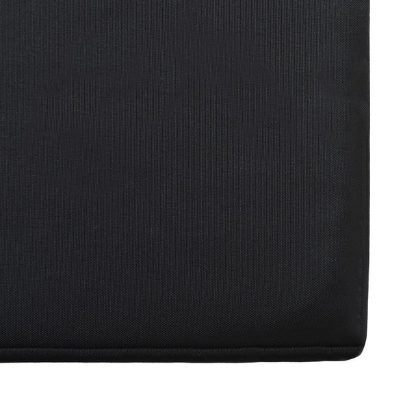 4-dijelna vrtna garnitura od poliratana s jastucima crna 47811