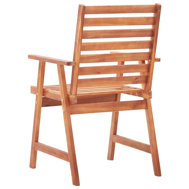 Vrtne blagovaonske stolice s jastucima 2 kom od bagremovog drva 3064337