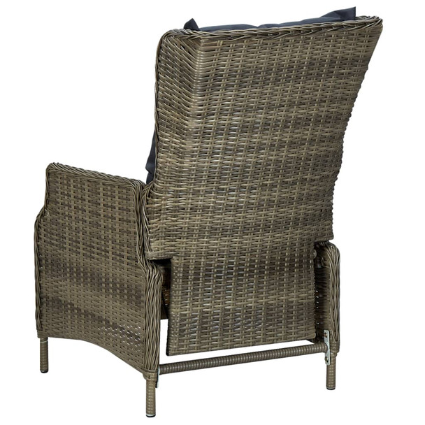 3-dijelni vrtni blagovaonski set smeđi 3067746