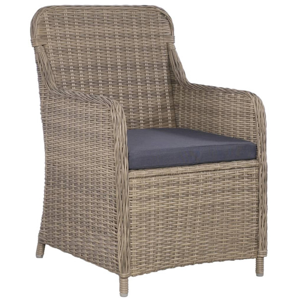 3-dijelni vrtni blagovaonski set smeđi 3068715