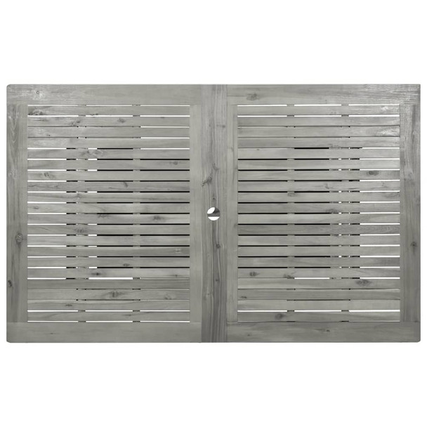 Vrtni blagovaonski stol (160 - 240)x100x75 cm od drva bagrema 316573